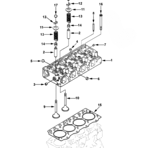 Selos Cabeçote Para Motor Cummins QSB3.3 – Código 3093877
